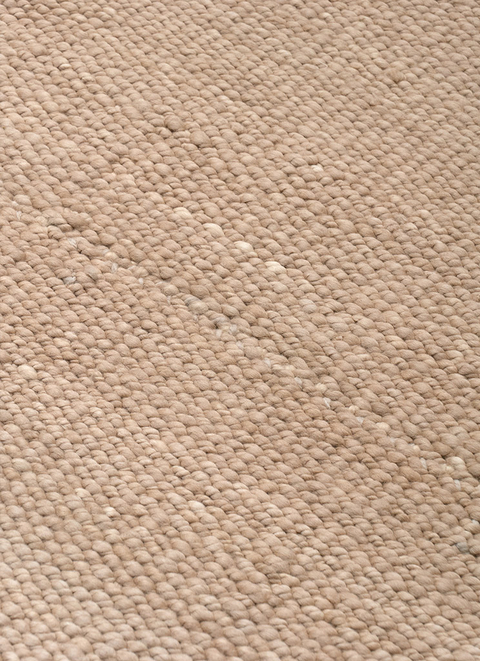 JUME GOLD RUG (SOGA TEXTURE) - CARDED WOOL