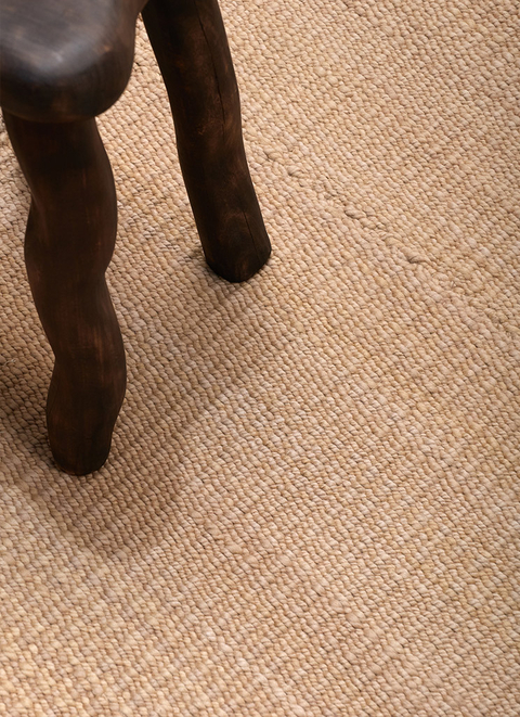 SIENA RUG (LOMITAS TEXTURE) - CARDED WOOL