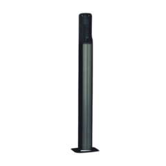 CAME Base de PVC para fotoceldas CAME, Color Negro, Altura de hasta 500 mm . MOD: 001-DIR-CN