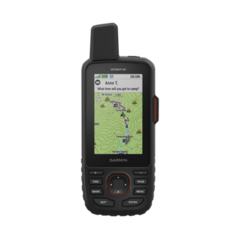 GARMIN Navegador portátil GPSMAP 66i, de alta precisión, con mapas topo integrados y tecnología inReach para cobertura global mediante la red Iridium, 10-02088-01
