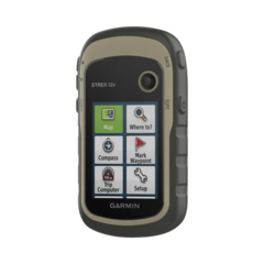 GARMIN GPS portátil eTrex 32x con memoria interna de 8 GB, pantalla de 2.2" a color, con mapa topográfico de carreteras y senderos incluido. 10-02257-00 - online store
