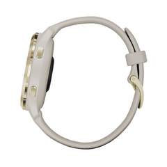 GARMIN Reloj Garmin Venu 2S color beige en bisel de acero inoxidable, con funciones premium como almacenamiento y reproducción de hasta 2000 canciones. 10-02429-01 - comprar en línea