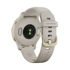 GARMIN Reloj Garmin Venu 2S color beige en bisel de acero inoxidable, con funciones premium como almacenamiento y reproducción de hasta 2000 canciones. 10-02429-01 en internet