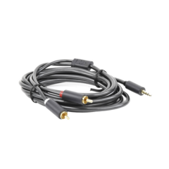 UGREEN Cable Adaptador de 3.5mm Macho a 2 RCA Macho / 3 Metros / Color Gris / Blindaje Múltiple / ABS / Alta Calidad 10512 - La Mejor Opcion by Creative Planet