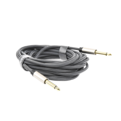 UGREEN Cable de Audio 6.5mm Macho a 6.5mm Macho / 5 Metros / Núcleo de Cobre / Blindaje Interno / Nylon Trenzado / Color Negro 10640 - comprar en línea