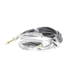 UGREEN Cable de Audio 6.5mm Macho a 6.5mm Macho / 5 Metros / Núcleo de Cobre / Blindaje Interno / Nylon Trenzado / Color Negro 10640 en internet