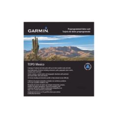 GARMIN Mapa topográfico de todo México, contienen información de terreno, elevación, cumbres, ríos, lagos y arroyos. MOD: 10-C1099-00