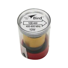 BIRD TECHNOLOGIES Elemento de 10 Watt en Línea 7/8" para Wattmetro BIRD 43 en Rango de Frecuencia de 400 a 800 MHz. MOD: 10E-400
