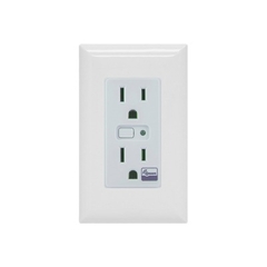 JASCO Tomacorriente con señal inalambrica Z-WAVE, compatible con HUB HC7, puede ser un panel de alarma L5210, L7000 con Total Connect y Alarm.Com 457-05