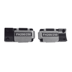 TEMPO Par de Sujetadores (Holders) para fibra óptica 250 micras para Fusionadoras Tempo MOD: 1332-250