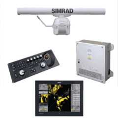 SIMRAD Sistema de radar ARGUS banda-X de 25 kW con pedestal de 9 pies, pantalla M5027, cumple con IMO y SOLAS MOD: 000-13929-001