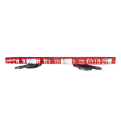 FEDERAL SIGNAL Barra de luces Legend Discret color Rojo, con tecnología Solaris y ROC, 78 Leds y montaje de Gancho 147-4576-351