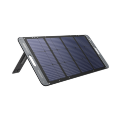 UGREEN Panel Solar Plegable 100W / Recomendado para el Power Station Portable de 600W UGREEN / Alta Eficiencia de Conversión / Alineación Inteligente de la Luz Solar / Resistente Al Agua Y Duradero / Incluye Cable XT60 Macho a Macho 2m. 15113