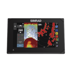 SIMRAD Pantalla táctil multifunción NSX 3007, cuenta con mapa base global, sonda de 1 kW, antena GPS interna, conexiones remotas WiFi y Bluetooth. 000-15215-001