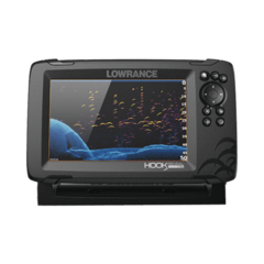 LOWRANCE Hook reveal con pantalla solar max de 7 pulgadas, incluye transducer triple Shot 000-15515-001