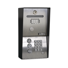 DKS DOORKING 1802-EPD Portero telefónico con directorio programable, Memoria para 100 números, Permite marcación a Celular 1802-090