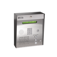 DKS DOORKING Control de acceso /Gabinete para sobreponer / 2 puertas / 3000 números telefónicos / 11 digitos / Directorio en pantalla / Linea análoga o digital / Expandible a 16 puertas / Programable por PC 1835-080