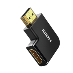 UGREEN Adaptador HDMI Tipo L Macho a Hembra / Hacia Abajo / HDMI 2.0 4K@60Hz / Proporciona Flexibilidad Sin Doblar los Cables HDMI 20112
