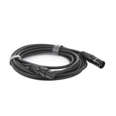 UGREEN Cable para Micrófono XLR Tipo Canon Macho a Hembra / 5 Metros Plug & Play / Antiinterferencias / Triple Blindaje / Alta Calidad / Color Negro 20712