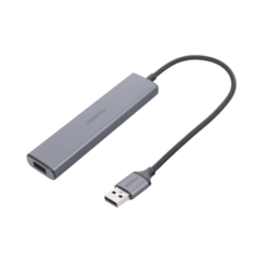 UGREEN HUB USB 3.0 a 4 Puertos USB 3.0 (5Gbps) / Cable 20 cm / Carcasa de Aleación Aluminio / Ideal para Transferencia de Datos / Entrada Tipo C para alimentar equipos de mayor consumo como discos duros / 4 en 1 20805 en internet