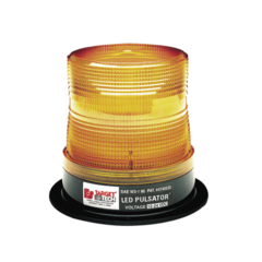 FEDERAL SIGNAL Burbuja PULSATOR LED clase 1, Color ámbar, Montaje permanente MOD: 212-660-02-SB