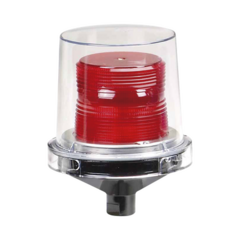 FEDERAL SIGNAL INDUSTRIAL Luz LED electraray, para ubicaciónes peligrosas, UL y cUL , 120-240 Vca, rojo, parpadeo predeterminado MOD: 225XL120240R
