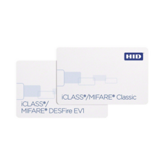 HID Tarjeta DUAL iClass + Mifare/ PVC Compuesto/ Garantía de por Vida MOD: 2320BMGGMNN
