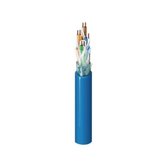 BELDEN 2412F 0091000 Cable CAT6+ F/UTP (Blindado) Supera el estándar (hasta 350 Mhz) - Resistente y confiable, excelente para redes de alta velocidad