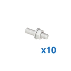 ANDREW / COMMSCOPE Kit de 10 tornillos para montar 1 separador de plástico. MOD: 252027-10KT