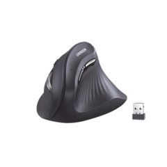 UGREEN Mouse Inalámbrico en Angulo Vertical | 2.4G & Bluetooth | Conecta 3 dispositivos Simultáneamente | 4 Niveles de DPI | Clic Silencioso | 5 botones Silenciosos | Soporta Win, Mac, Linux & Chrome. 25444