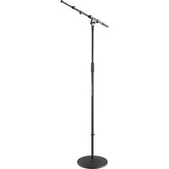 König & Meyer Pedestal para micrófono con boom de base redonda 26145-500-55