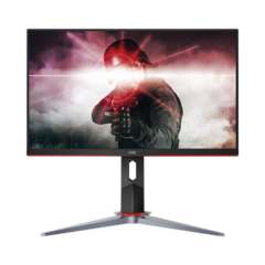 AOC Monitor 27" GAMING Backlight-LED IPS, Resolución 1920 x 1080p 144Hz, con Entradas de Video VGA / HDMI / DISPLAYPORT . Bisel Ultra Delgado. Compatible con VESA MOD: 27G2