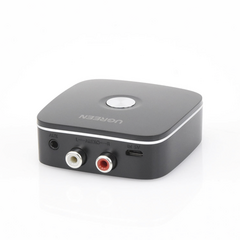 UGREEN Receptor de Audio Bluetooth 5.0 a RCA o Auxiliar 3.5mm / Tecnología EDR / Reconexión Automática / Hasta 10 m / Ideal para Conectar Celulares, o Tabletas hacia alguna Bocina o Sistema de Audio 30445 - La Mejor Opcion by Creative Planet