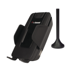 WilsonPRO / weBoost Kit amplificador de señal celular cuatribanda para vehículo, especial para 4G LTE, 3G y 2G, monousuario. Amplifica las bandas de frecuencia de 850MHz, 1900MHz, 1700/2100MHz y 700MHz, con una ganancia máxima de 50dB. 470-107