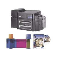 HID Kit de Impresora Profesional de Una Cara DTC1500/ Borrado información/ Marca de Agua/ Incluye Ribbon y Software 50615