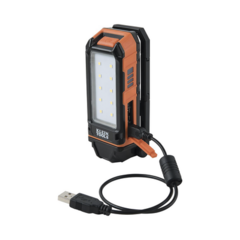KLEIN TOOLS Lámpara de LED para Trabajo Personal, Recargable y Magnética (53 x 130 x 42 mm). 2 Potencias a elegir. Puede Cargar Smartphone 56-403 - online store