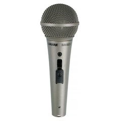 Shure 588SDX - Micrófono dinámico para vox con impedancia seleccionable - Potente y confiable