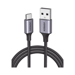 UGREEN Cable USB A a USB C / 2 Metros / Carcasa de Aluminio / Nylon Trenzado / Transferencia de Datos Hasta 480 Mbps / Soporta Carga Rápida de hasta 60W, 20V 3A 60128