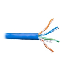 HONEYWELL HOME RESIDEO Bobina de cable de 305 metros, UTP Cat5e,de color azul, UL, CM, probado a 350 Mhz, para aplicaciones de CCTV/Redes de datos/IP megapixel / control RS485. 6330-1106/1000