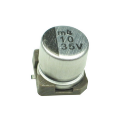 SYSCOM Capacitor SMD Electrolítico de 10 uFd, 35 Volt, de 5 x 5.8 mm, (100MCL1GS) MOD: 647-UUA1V