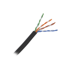 CONDUMEX 45 metros de cable Cat5e con gel para exterior, color Negro, para aplicaciones en sistemas de redes de datos y cableado estructurado.Uso intemperie. 66446445MTS