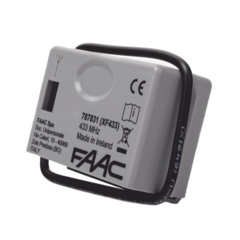 FAAC Receptor inalámbrico XF 433 para operador FAAC S418 787831 en internet