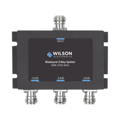 WILSONPRO / WEBOOST Divisor de 3 salidas, 50 Ohm, 700-2700MHz conector N-Hembra 859-980
