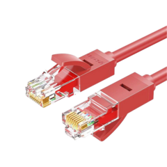 UGREEN Cable de Parcheo UTP Cat6 / 5m / Rojo 90743