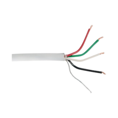 VIAKON Cable Calibre 18 / 4 Conductores / Blindado / 305 Metros / Riser / UL / Color Gris / Hecho en México 9274 - buy online