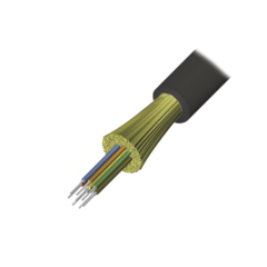 SIEMON Cable de Fibra Óptica de 12 hilos, Interior/Exterior, Tight Buffer, No Conductiva (Dielectrica), Plenum, Multimodo OM4 50/125 optimizada, 1 Metro MOD: 9GD5P012G-T501A