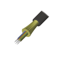 SIEMON Cable de Fibra Óptica de 6 hilos, Interior/Exterior, Loose Tube, No Conductiva (Dieléctrica), LS0H, Monomodo OS1/OS2 9/125, 1 Metro MOD: 9GG8H006D-E201M