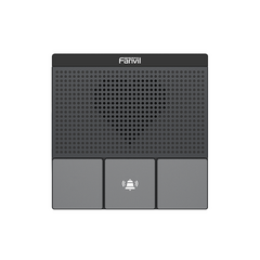 FANVIL Mini Intercomunicador Wi-Fi para hotelería, hospitales, con diseño elegante, PoE, 3 botones, 1 relevador integrado de salida y entrada. A10W