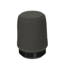 A2WS-GRA Shure Paravientos de micrófono gris con fijación de seguridad - Potente y duradero, Ideal para grabaciones profesionales