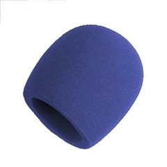 Shure A58WS-BLU Paravientos de Micrófono de Mano - Protección Azul - Ajuste Perfecto - Aislamiento Acústico
